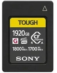 Sony 123303, Sony CFexpress 1920GB Typ A Tough 1700 MB/s VPG400 150,00 &euro; Cashback
