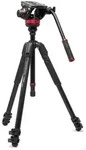 Manfrotto 055XPRO Alu Kit Videostativ mit 502 Fluid-Kopf 3 Segmente| Preis nach Code