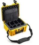 B&W Photo Set Case Typ 3000 mit Photo Bag gelb