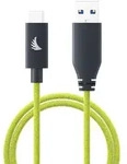 Angelbird USB-A auf USB-C 3.2 Solid FlexTM Kabel Lime 32cm