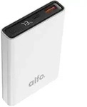 alfo. Powerbank 10000mAh PD LCD Display Wei&szlig;