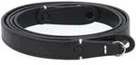Artisan&Artist ACAM-288 BLK Kameragurt aus Tochigi-Leder Lang schwarz