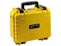 B&W Case Type 3000 RPD gelb mit Facheinteilung