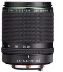 Pentax 21297, Pentax ED 28-105mm 1:3,5-5,6 HD DFA DC schwarz