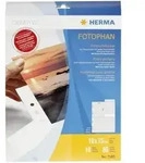 Herma Fotophan-Sichth&uuml;llen 10x15cm hoch wei&szlig; 7585