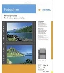 Herma Fotophan-Sichth&uuml;llen 13x18cm quer schwarz 7787