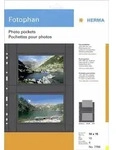 Herma 7786 FOTOPHAN 10x15 QUER 4 Fotos schwarz