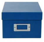 Goldbuch 85 975 Aufbewahrungsbox Fotobox Bella Vista blau