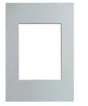 Walther Passepartout PA040W 30x40 innen 20x27 cm wei&szlig;