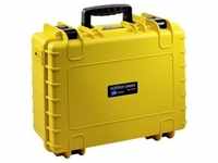 B&W Case Type 5000 RPD gelb mit Facheinteilung