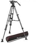 Manfrotto Nitrotech 608 Carbon Video-Stativ mit Mittelspinne| Preis nach Code SOMMER