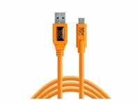 Tether Tools USB 3.0 zu USB-C 4,60m orange