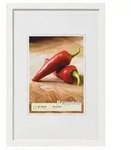 Walther Holzrahmen BP040V Peppers 30x40 polarweiss