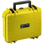 B&W Case Type 1000 RPD gelb mit Facheinteilung