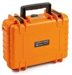 B&W Case Type 1000 RPD orange mit Facheinteilung