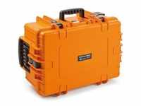 B&W Case Type 6700 RPD orange mit Facheinteilung
