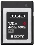 Sony 104459, Sony QDG120F XQD-Karte G-Serie 120GB 400MB/s.