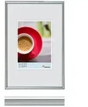 Walther Kunststoffrahmen KS130H Galeria 21x30cm silber