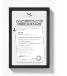 Walther Kunststoffrahmen Steel Style ES130B 21x29,7cm schwarz