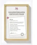 Walther Kunststoffrahmen Steel Style ES130G 21x29,7cm gold