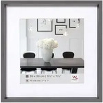 Walther Kunststoffrahmen Steel Style ES330D 30x30cm stahl
