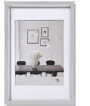 Walther Kunststoffrahmen Steel Style ES824S 18x24cm silber