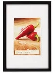 Walther Holzrahmen BP040B Peppers 30x40 schwarz