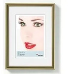 Walther Kunststoffrahmen KG824H Galeria 18x24cm gold