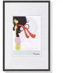 Walther Kunststoffrahmen KV045B New Lifestyle 30x45cm schwarz