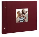 Goldbuch Bella Vista Schraubalbum Bordeaux 26972 schwarze Seiten 30x25