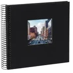 Goldbuch 12 767 Spiralalbum Bella Vista schwarz 40 schwarze Seiten