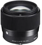 Sigma 56mm f1,4 DC DN (C) Fuji X| Preis nach Code SOMMER