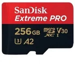 SanDisk micro SDXC Extreme Pro 256GB 200MB/s V30 SanDisk micro SDXC Extreme Pro 256GB 200MB/s V30