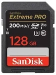 SanDisk SDXC Extreme Pro 128GB 200MB/s V30 UHS I SanDisk SDXC Extreme Pro 128GB 200MB/s V30 UHS I