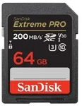 SanDisk SDXC Extreme Pro 64GB 200MB/s V30 UHS I| Preis nach Code SOMMER