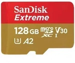 SanDisk 16249, SanDisk micro SDXC Extreme 128GB 190MB/s V30