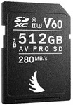 Angelbird SD Card AV PRO UHS-II 512GB V60 280MB/s