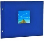 Goldbuch Schraubalbum Bella Vista Blau 26 895 30x25cm
