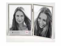 Walther WD218S Chloe Portraitrahmen 2 x 13x18 cm silber
