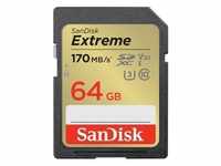 SanDisk SDXC Extreme 64GB 170MB/s V30 UHS-I