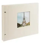 Goldbuch Schraubalbum 26823 Bella Vista 30x25cm sandgrau
