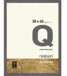 Nielsen Holzrahmen 6530014 Quadrum 30x40cm grau