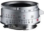 Voigtl&auml;nder Color-Skopar 28mm f2,8 Type II VM asph&auml;risch silber