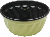 Riess 0495-014, Riess Gugelhupfform Emaille Gr&uuml;n Pistazie 22cm