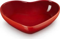 Le Creuset 80172650600099, Le Creuset Sch&uuml;ssel Herzform Steinzeug Kirschrot...