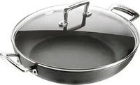 Le Creuset 51107240010502, Le Creuset Profi-Pfanne Alu-Antihaft Glasdeckel 24cm