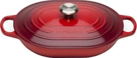 Le Creuset 21112310602430, Le Creuset Oblong Signature Gusseisen Kirschrot 31cm