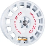 OZ RALLY RACING race white + red lettering 8.0Jx17 5x100 ET35