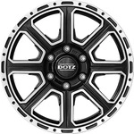 DOTZ KALAHARI DARK schwarz poliert 8.0Jx18 6x139.7 ET34