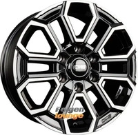 CMS C35-CBG PICK UP complete black gloss 7.5Jx17 6x114.3 ET45